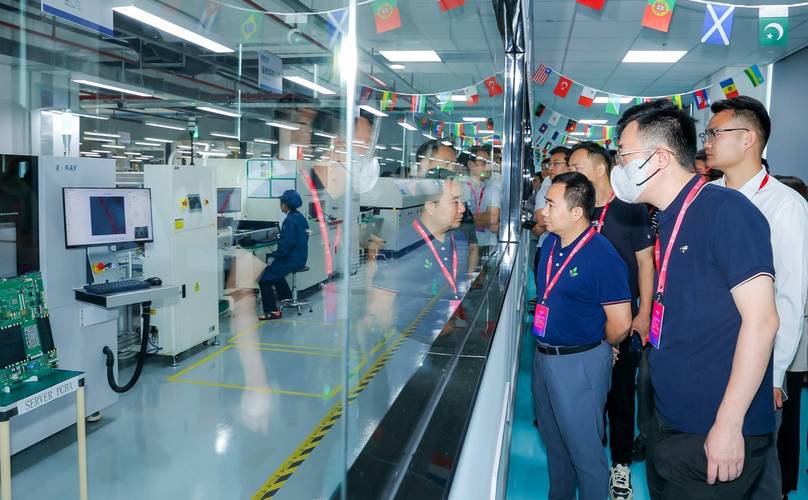 0标准 六联智能算力服务器生产基地在孝感揭牌 全面导入工业4.0标准